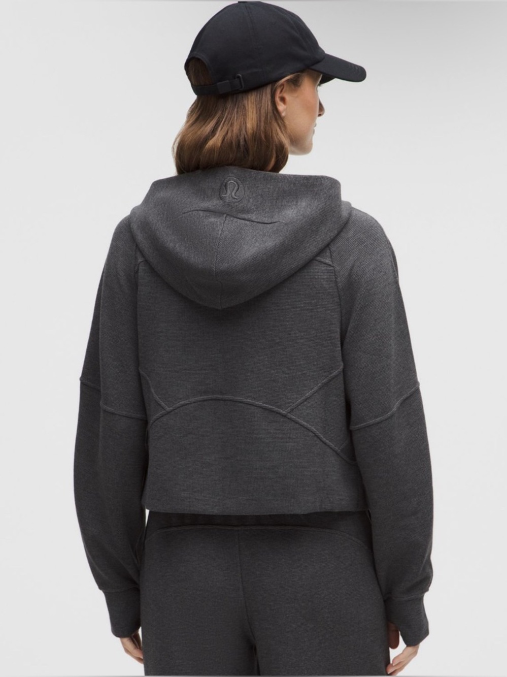 Lululemon scuba oversized full zip waffle knot hoodie - Picture 5 of 8